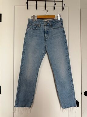 Levi’s Wedgie Straight Jeans Button-Fly